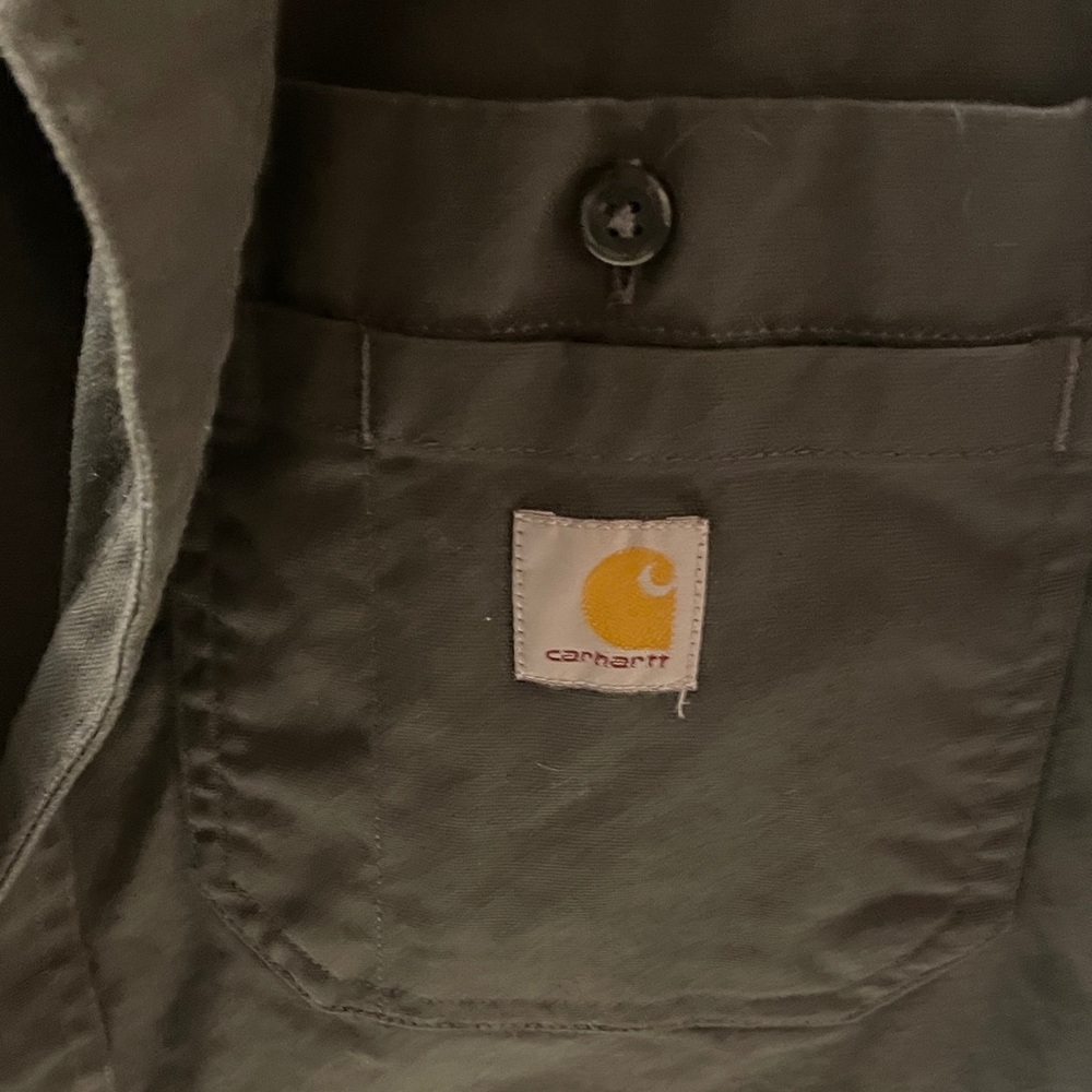 Carhartt Men's dark grey shirt